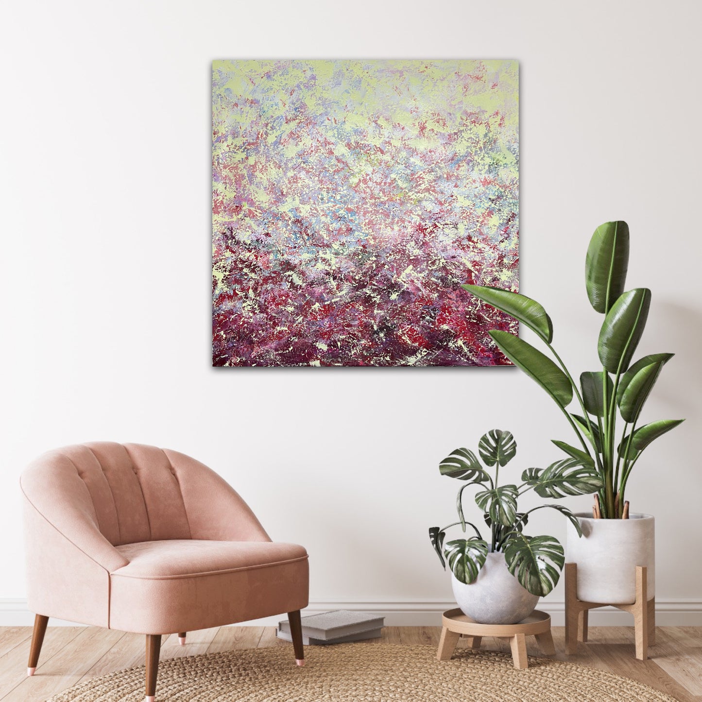 Abstraktus paveikslas "Pasaka"