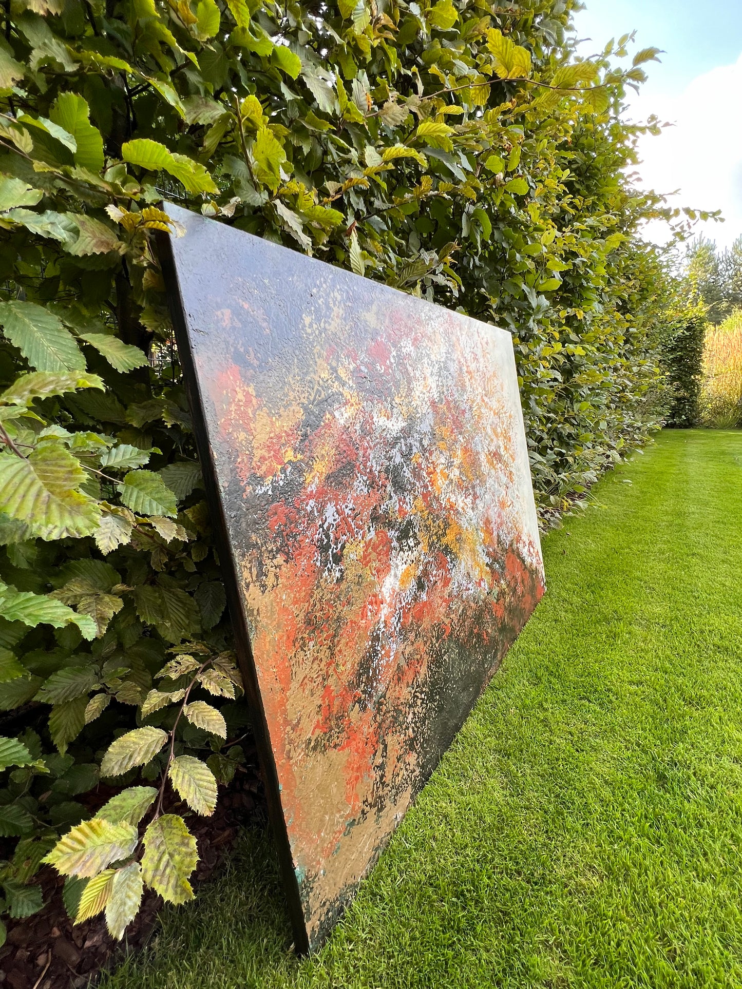 Abstract painting "Autumn Speech"