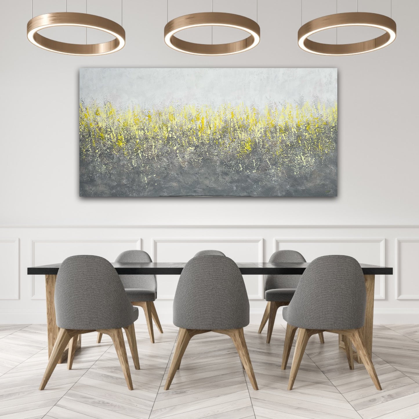 Abstraktus paveikslas "Lengvai"