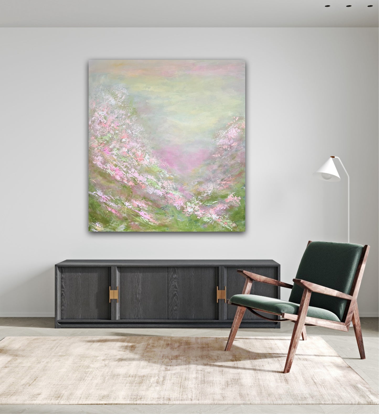 Original Painting “Spring Feeling” 100 × 110 cm