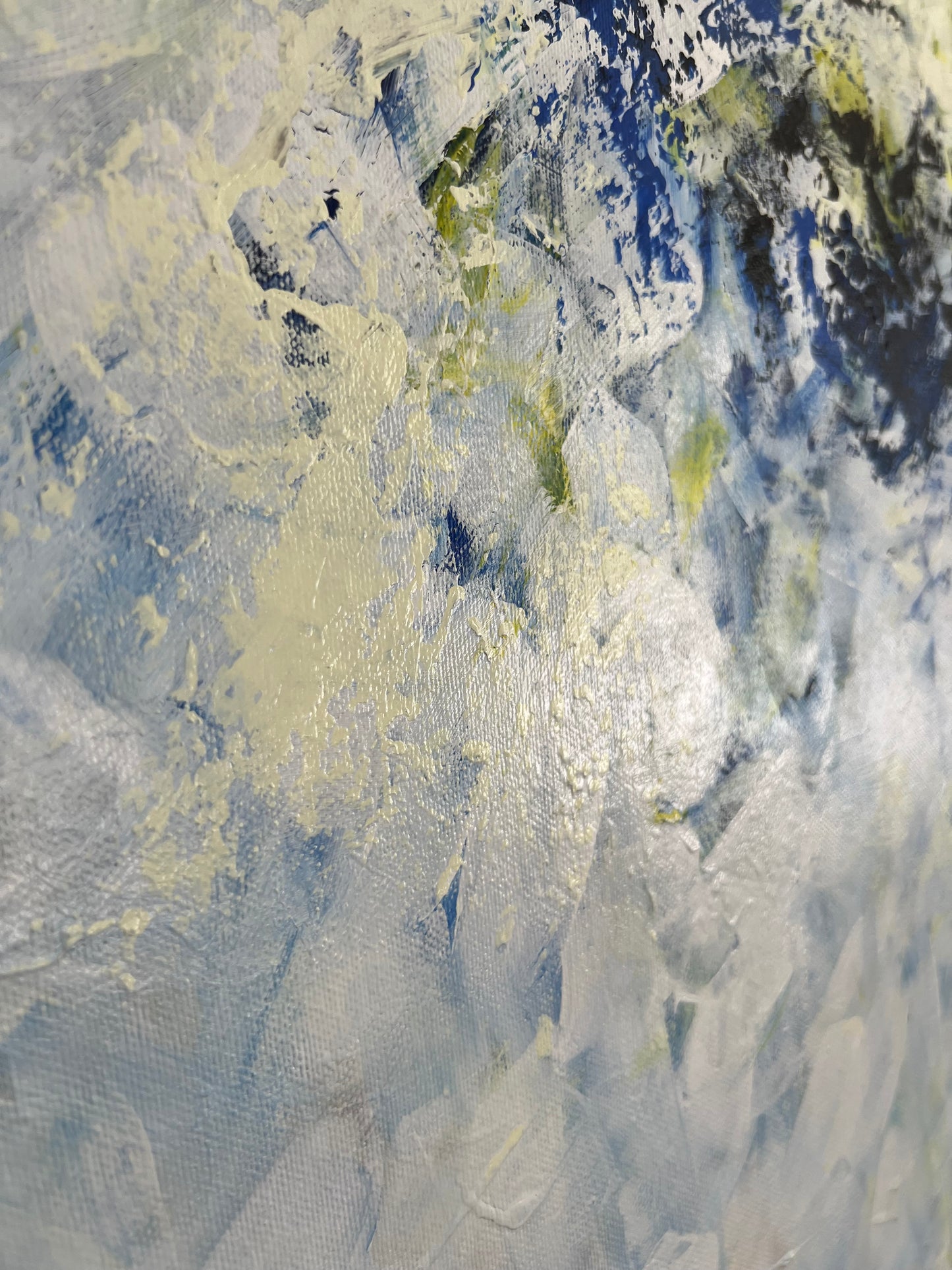 "Tobulas laikas" vienetinis, abstraktus paveikslas namams. Dydis 90*150cm.