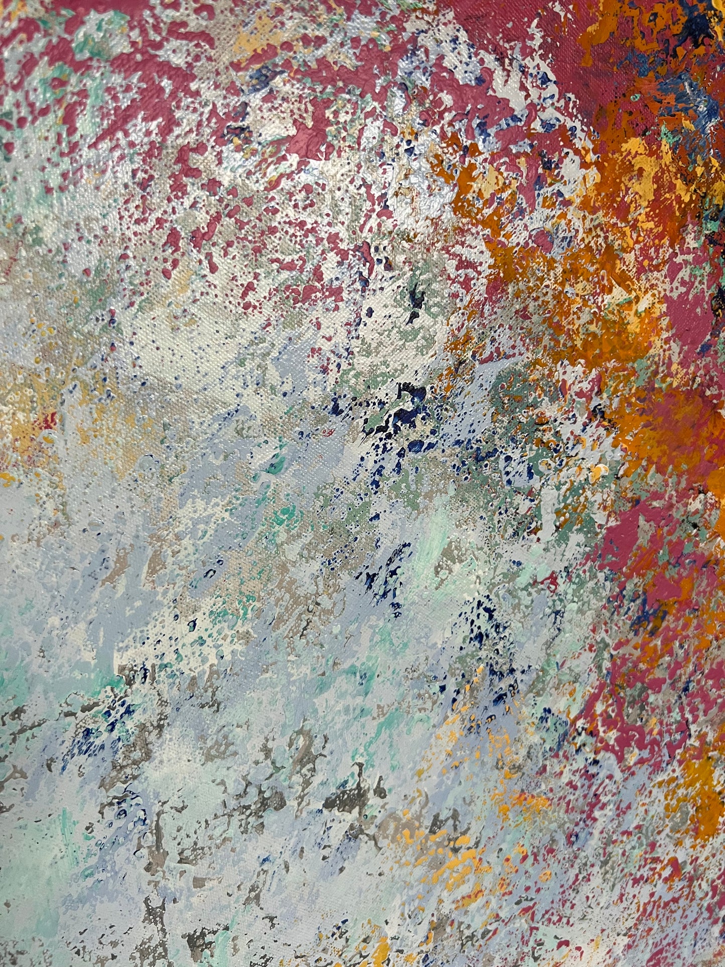 Abstraktus paveikslas "Pilnatvė" 80*120cm