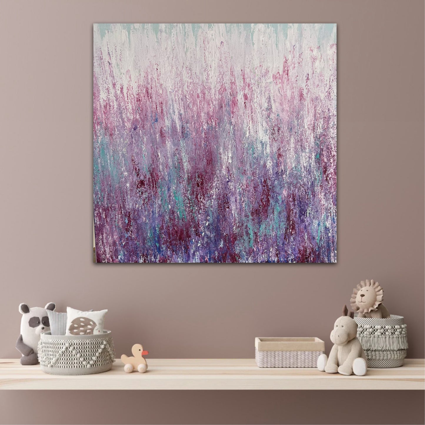 Abstrakcija "Pasivaikščiojimas basomis paryčiais"