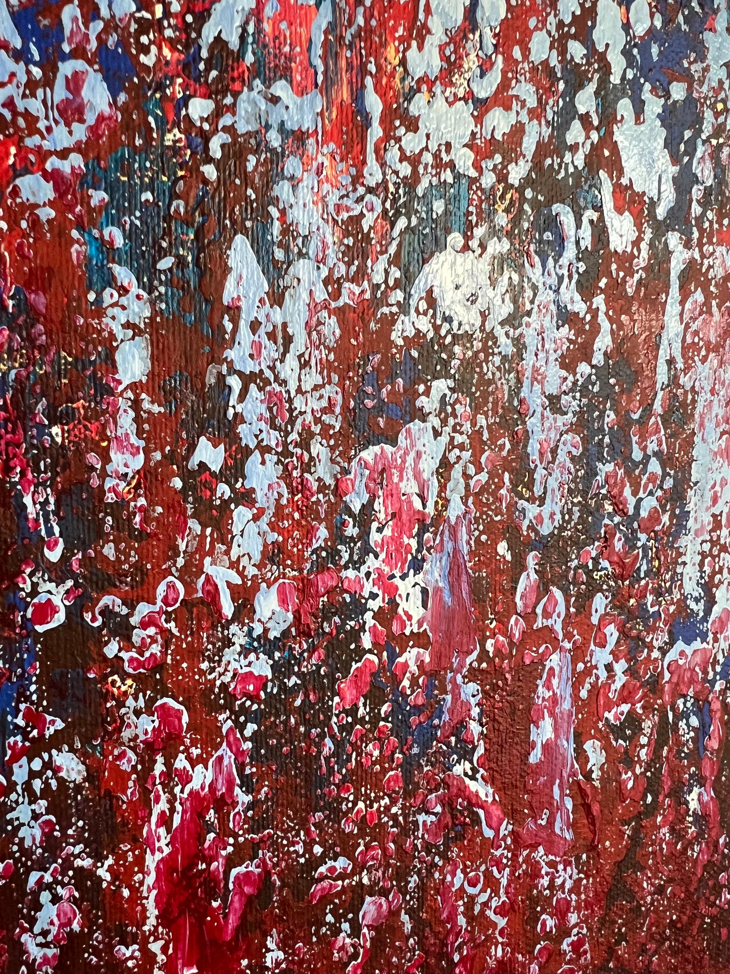 Abstraktus paveikslas namams "Sodrumas" 60*80cm