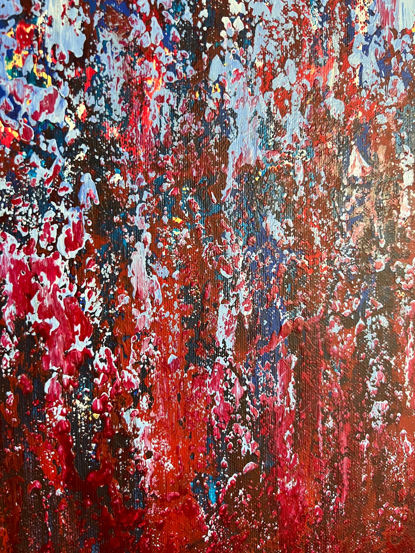 Abstraktus paveikslas namams "Sodrumas" 60*80cm