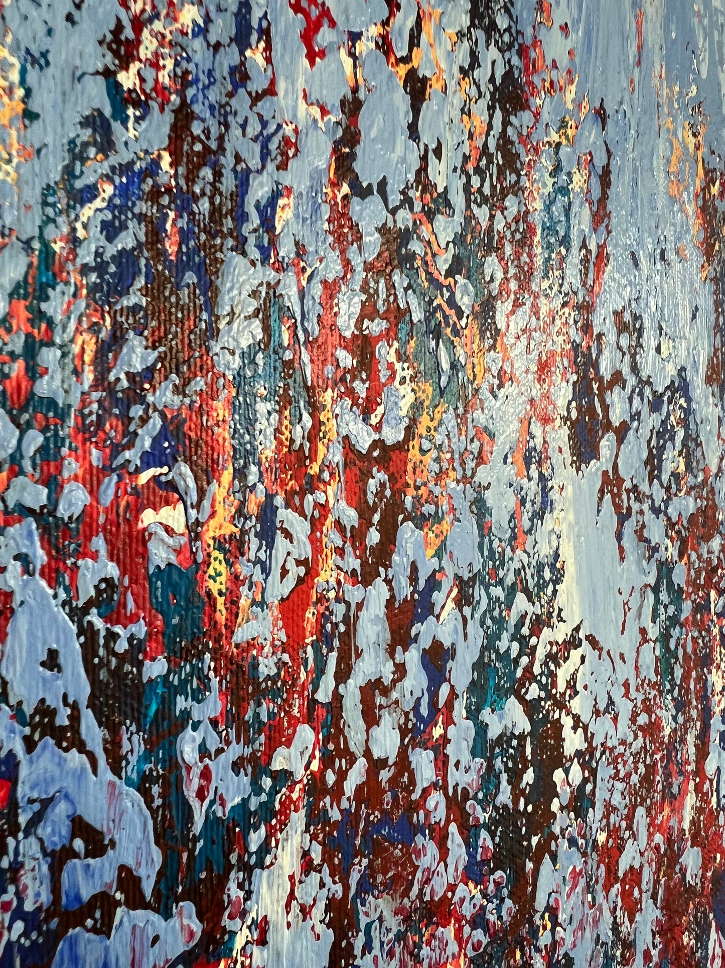 Abstraktus paveikslas namams "Sodrumas" 60*80cm