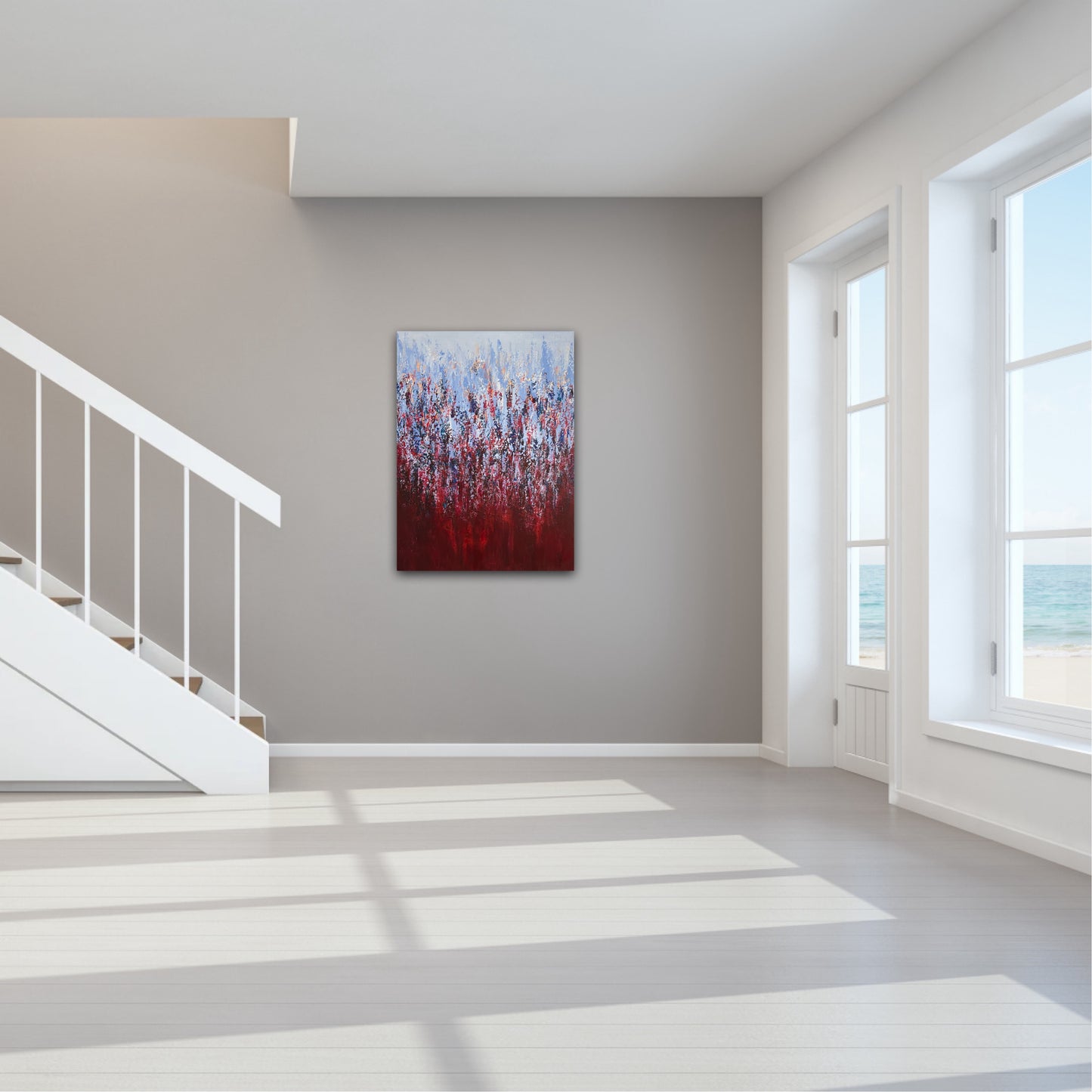 Abstraktus paveikslas namams "Sodrumas" 60*80cm