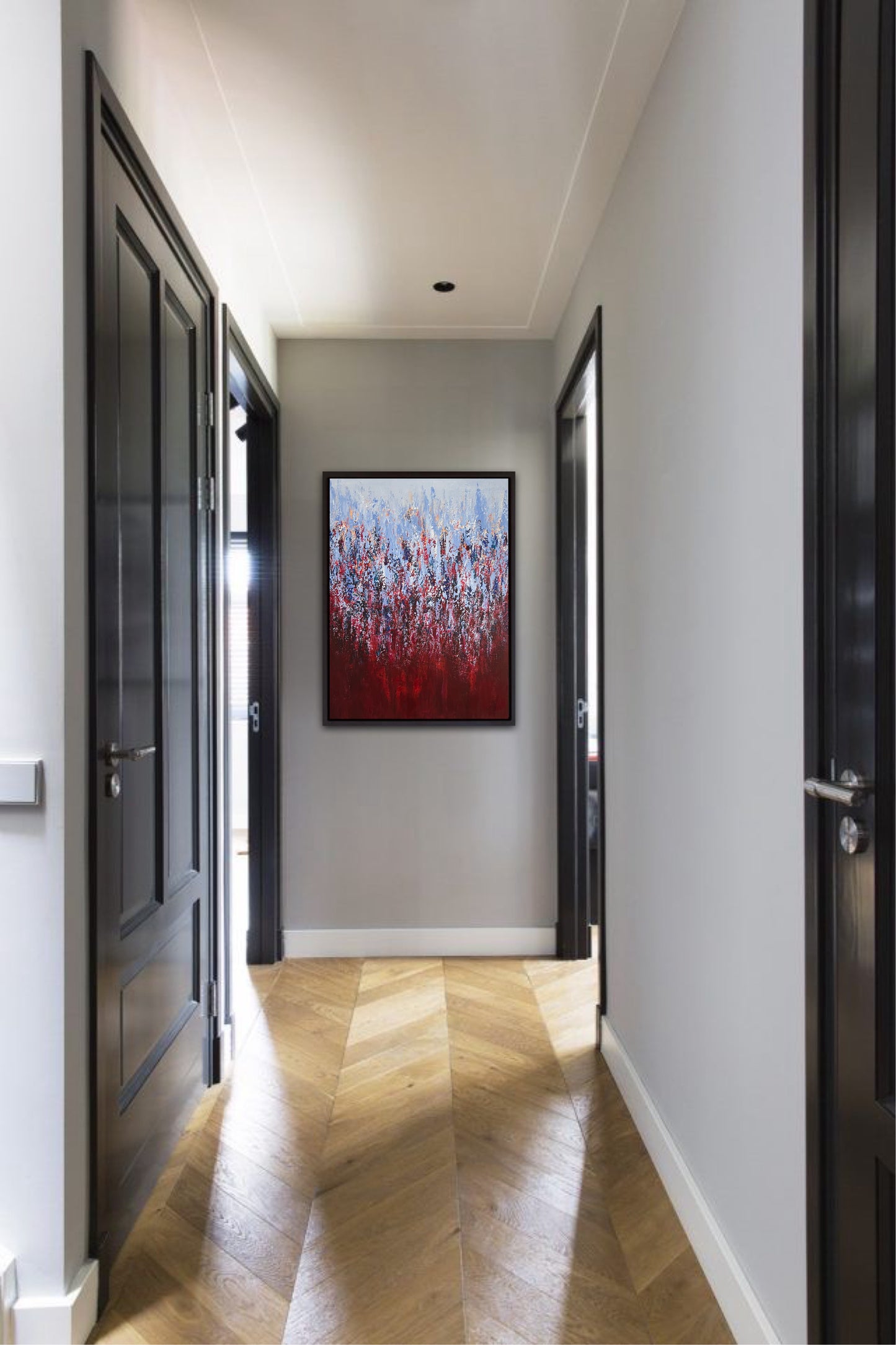 Abstraktus paveikslas namams "Sodrumas" 60*80cm