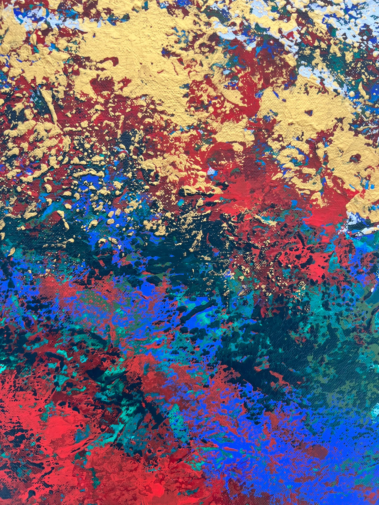 Vienetinis paveikslas "Drąsa" 80*100 cm.