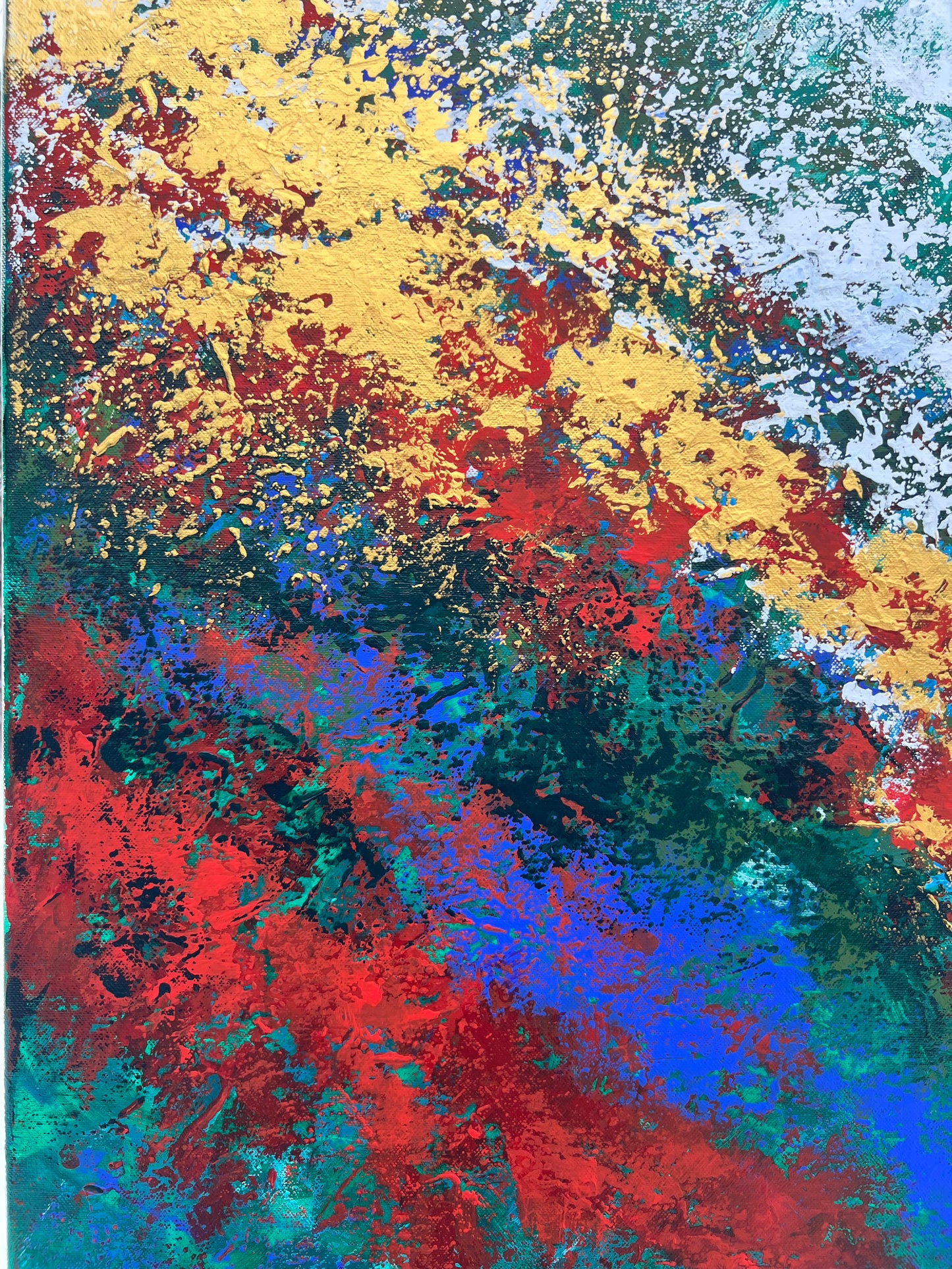 Vienetinis paveikslas "Drąsa" 80*100 cm.