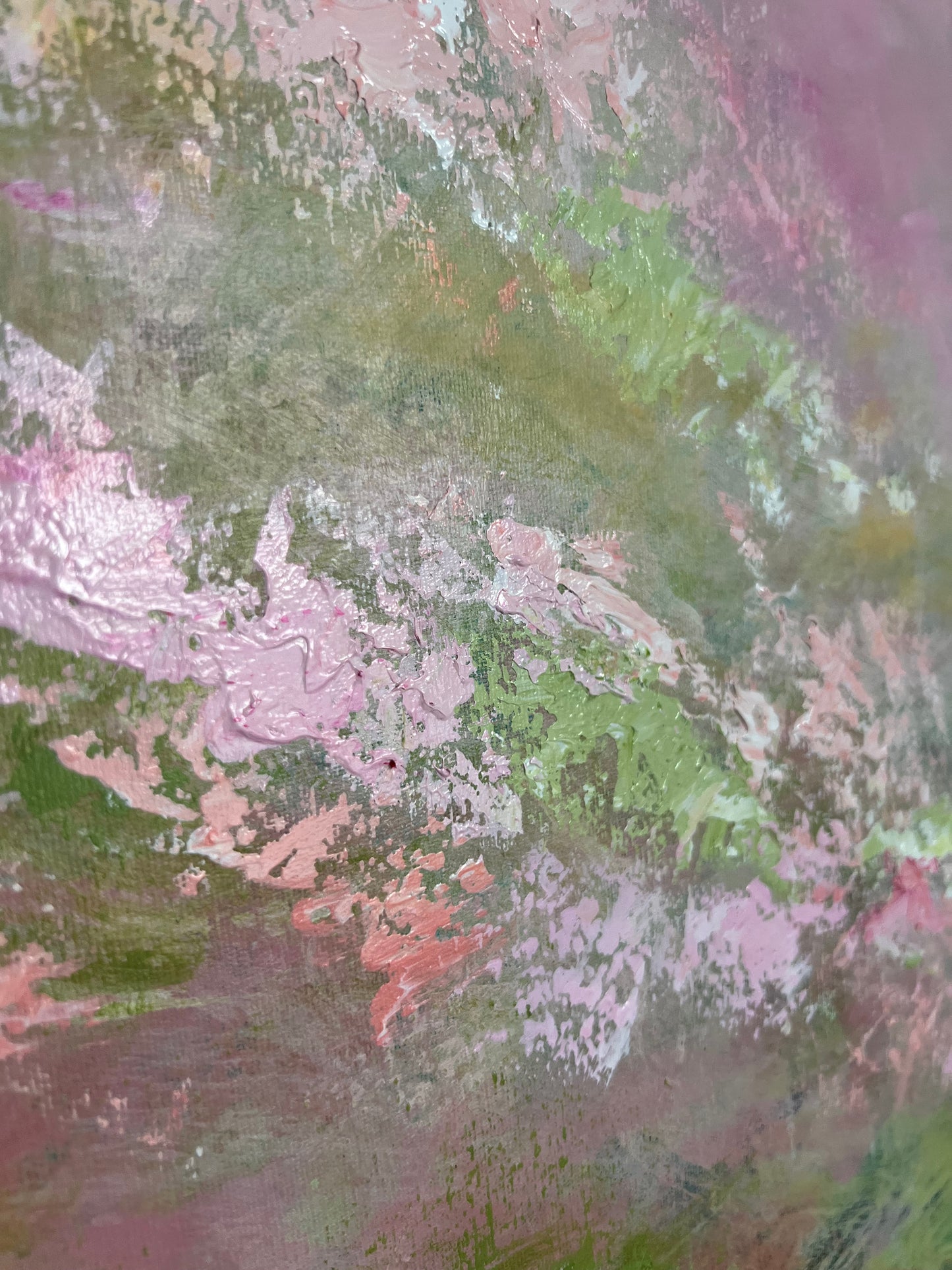 Original Painting “Spring Feeling” 100 × 110 cm