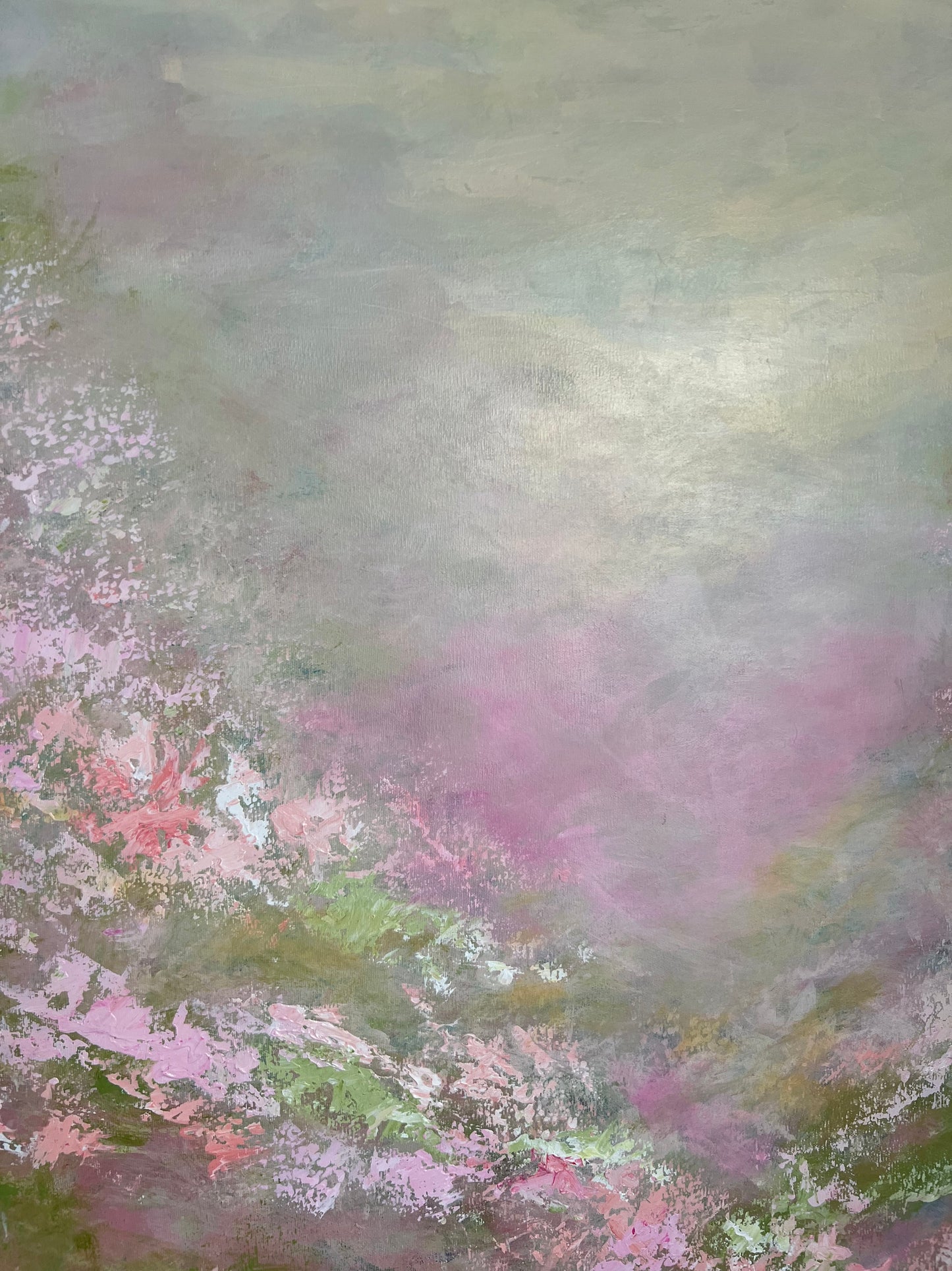 Original Painting “Spring Feeling” 100 × 110 cm