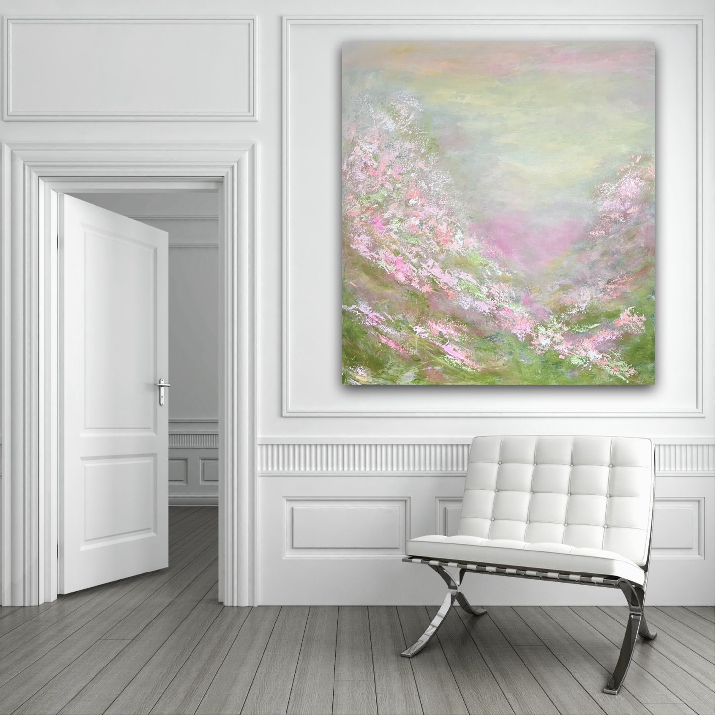 Original Painting “Spring Feeling” 100 × 110 cm