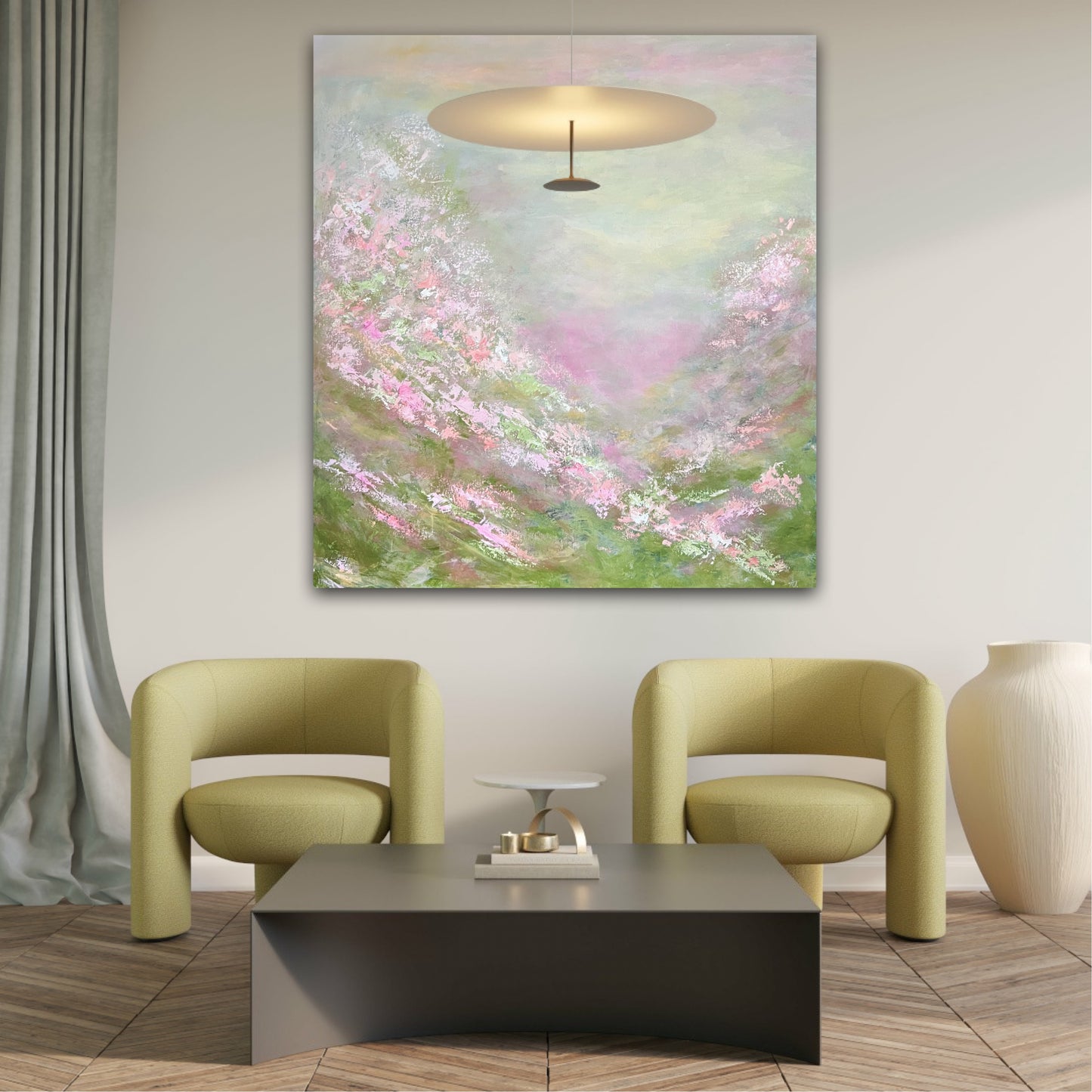 Original Painting “Spring Feeling” 100 × 110 cm