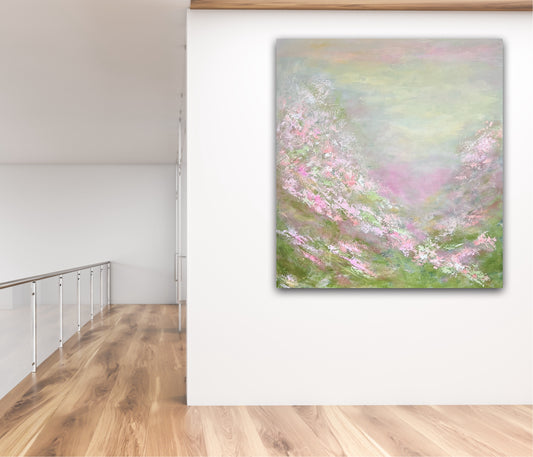 Vienetinis paveikslas "Pavasario jausmas" 100*110cm