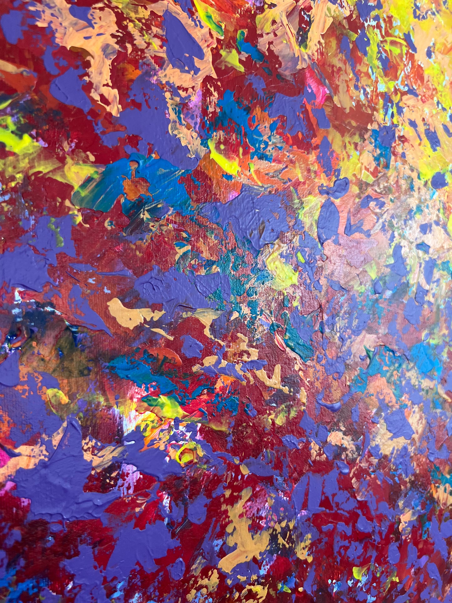 Abstraktus paveikslas "Proveržis" 100*110