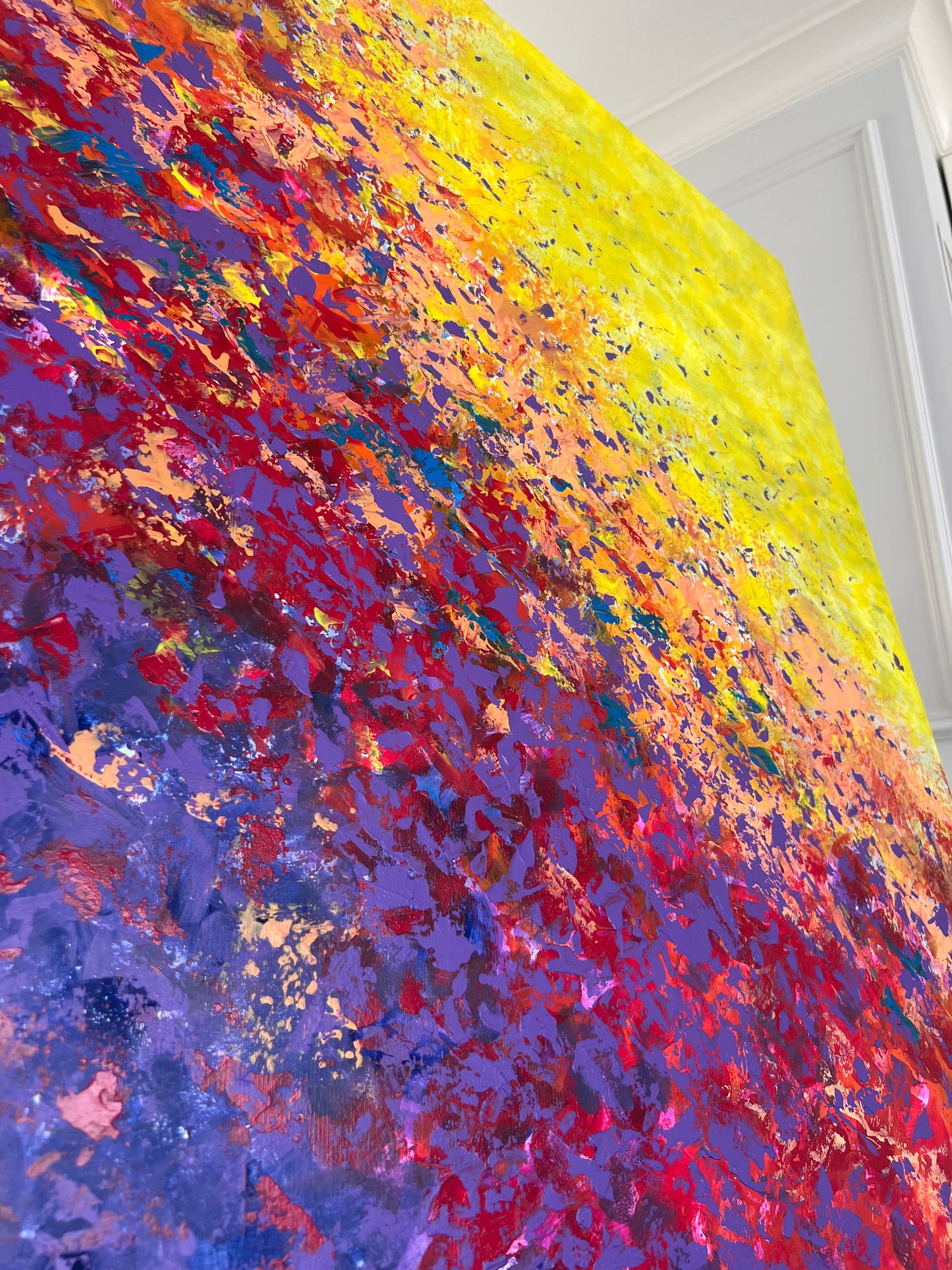 Abstraktus paveikslas "Proveržis" 100*110