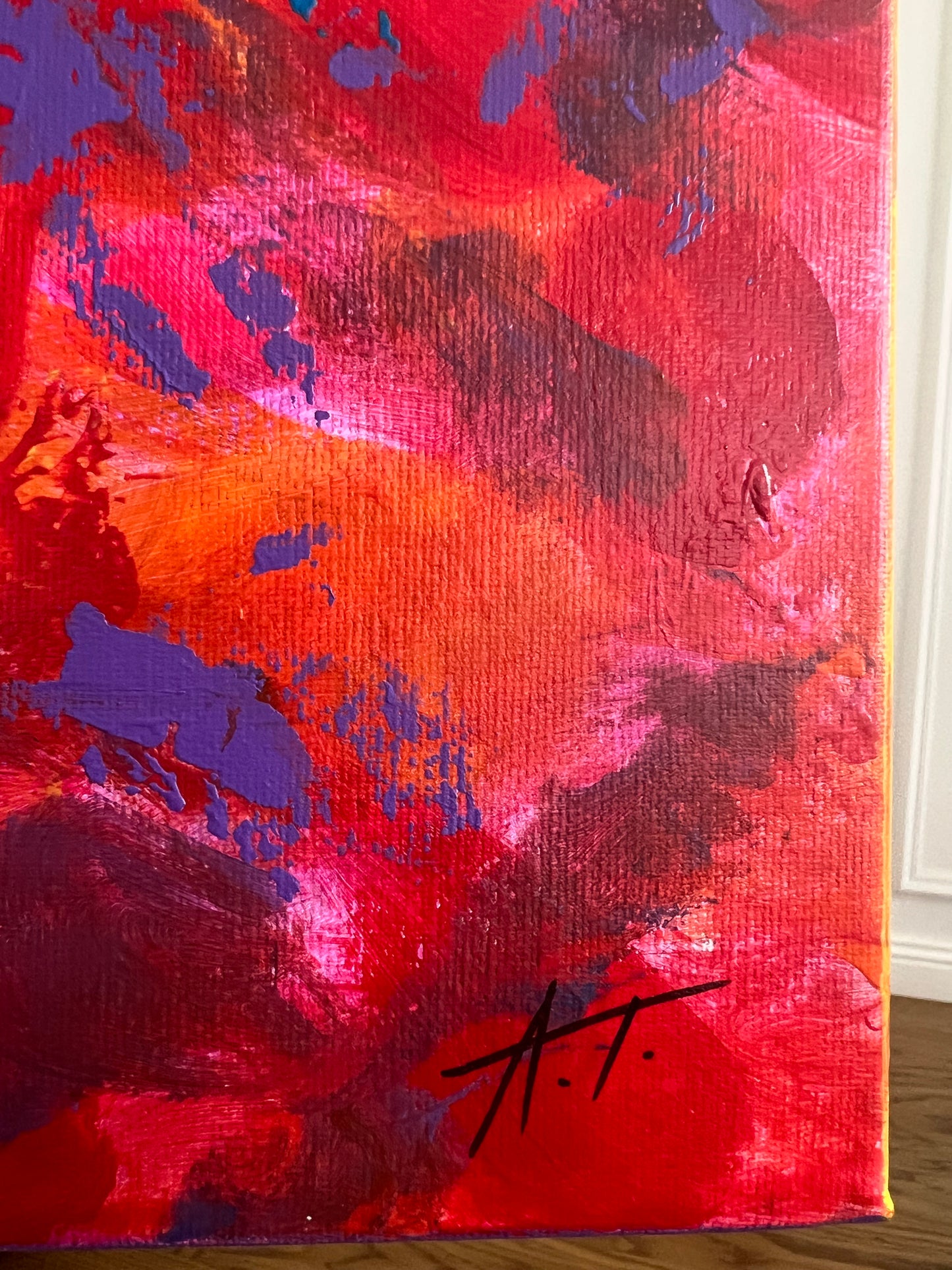 Abstraktus paveikslas "Proveržis" 100*110