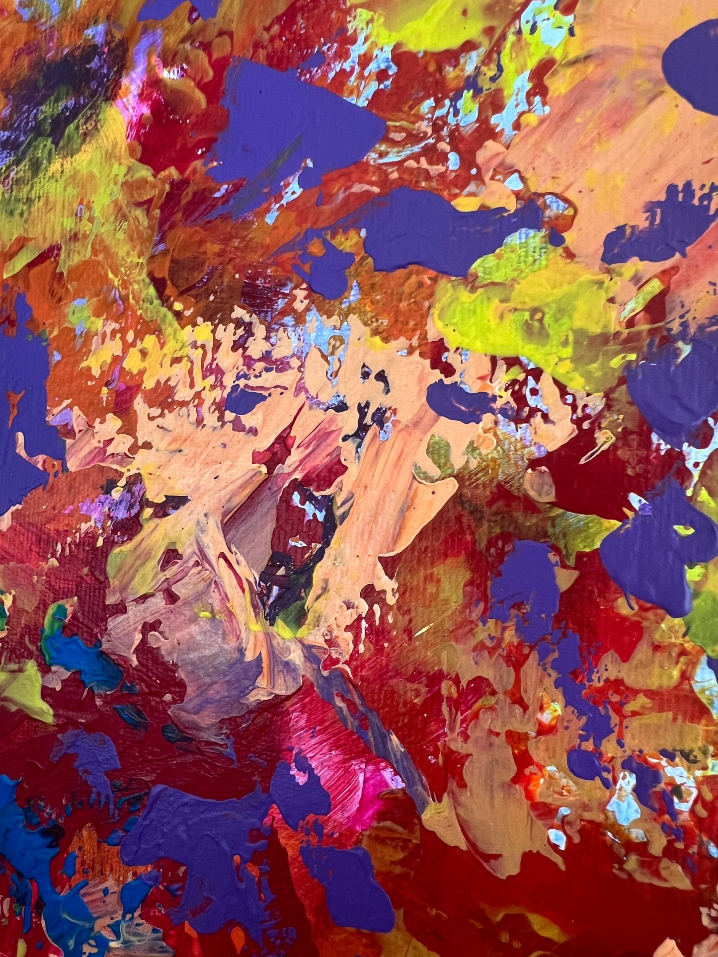 Abstraktus paveikslas "Proveržis" 100*110