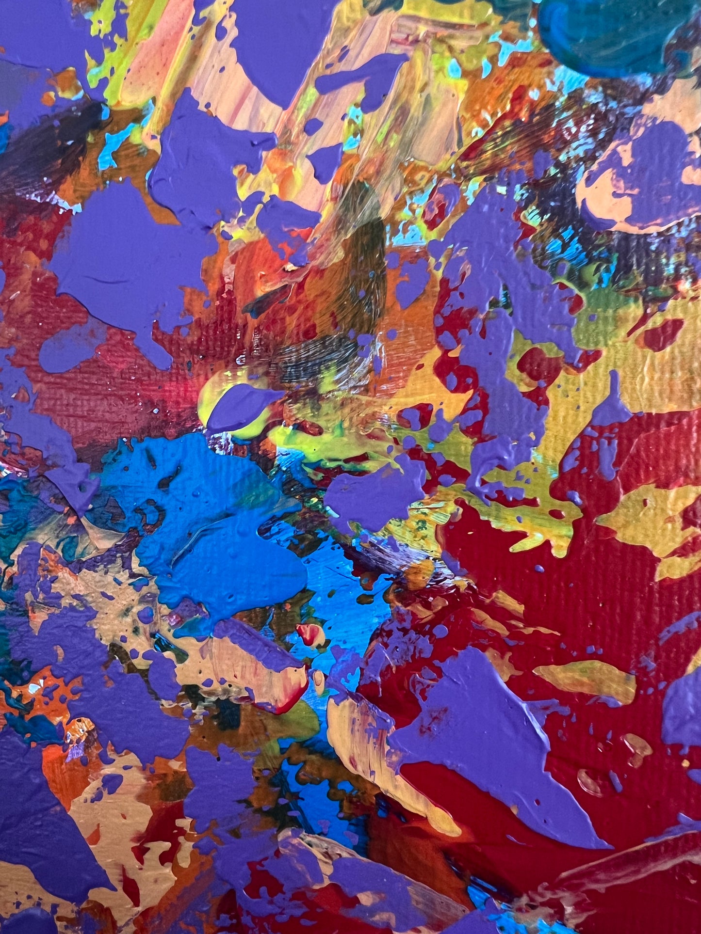 Abstraktus paveikslas "Proveržis" 100*110