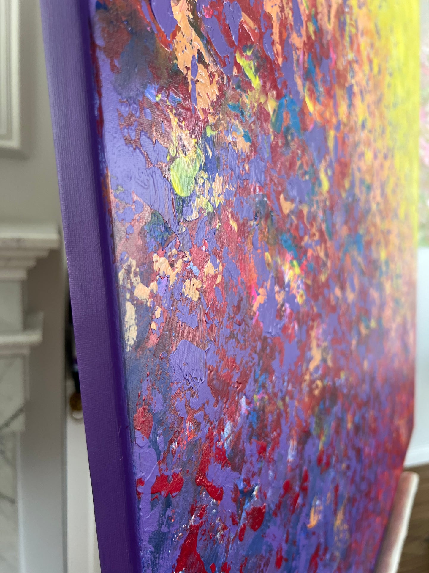 Abstraktus paveikslas "Proveržis" 100*110