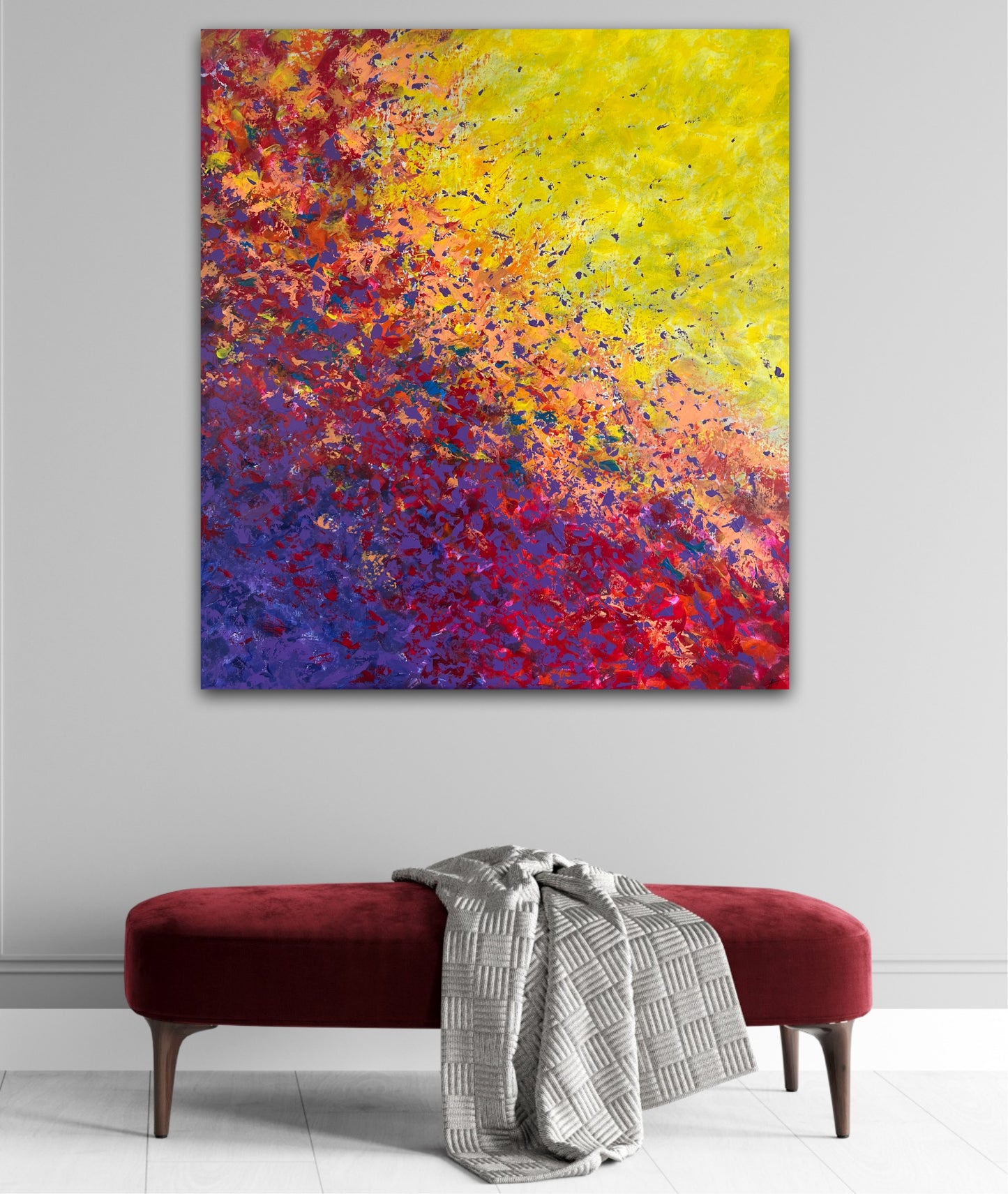 Abstraktus paveikslas "Proveržis" 100*110