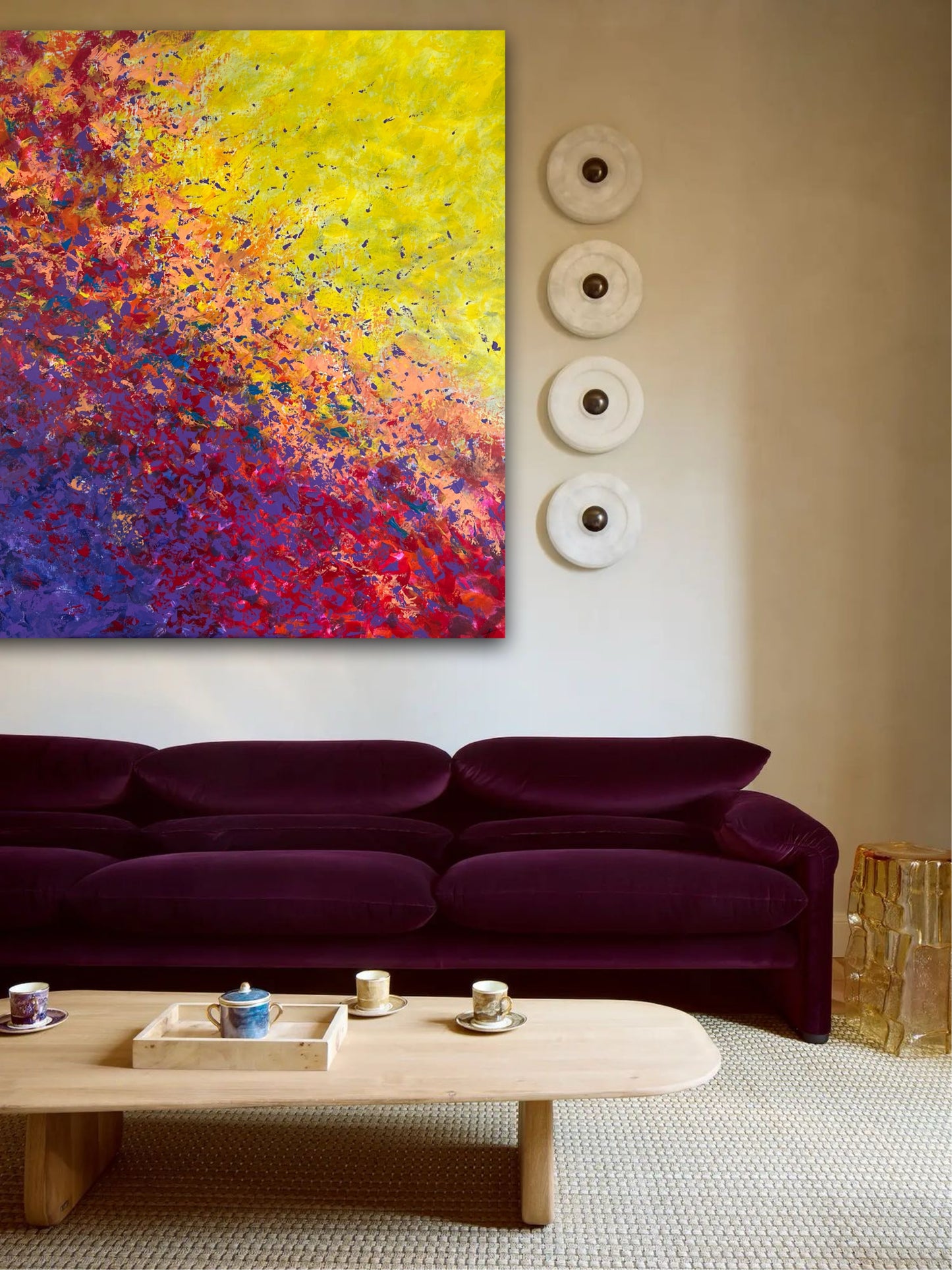 Abstraktus paveikslas "Proveržis" 100*110