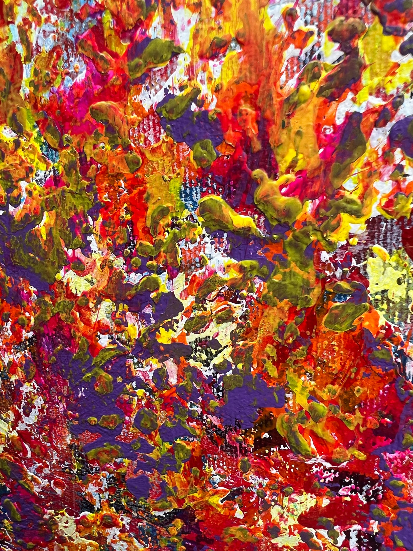 Vienetinis paveikslas "Gyvybinė energija" 50*70cm