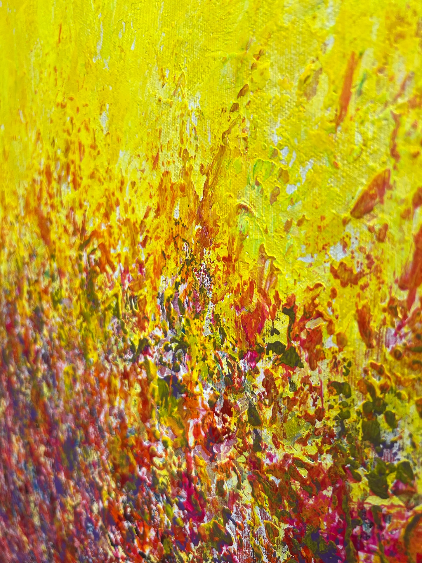 Vienetinis paveikslas "Gyvybinė energija" 50*70cm