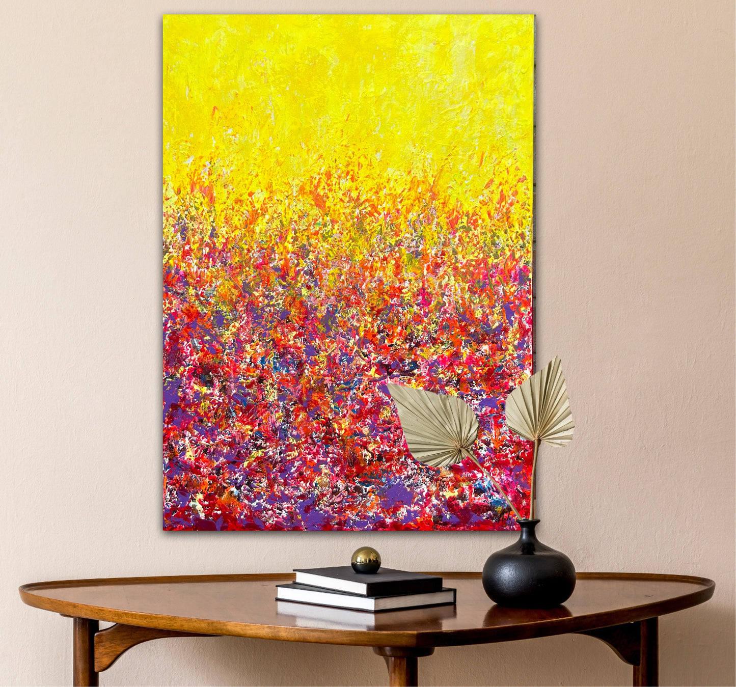 Vienetinis paveikslas "Gyvybinė energija" 50*70cm