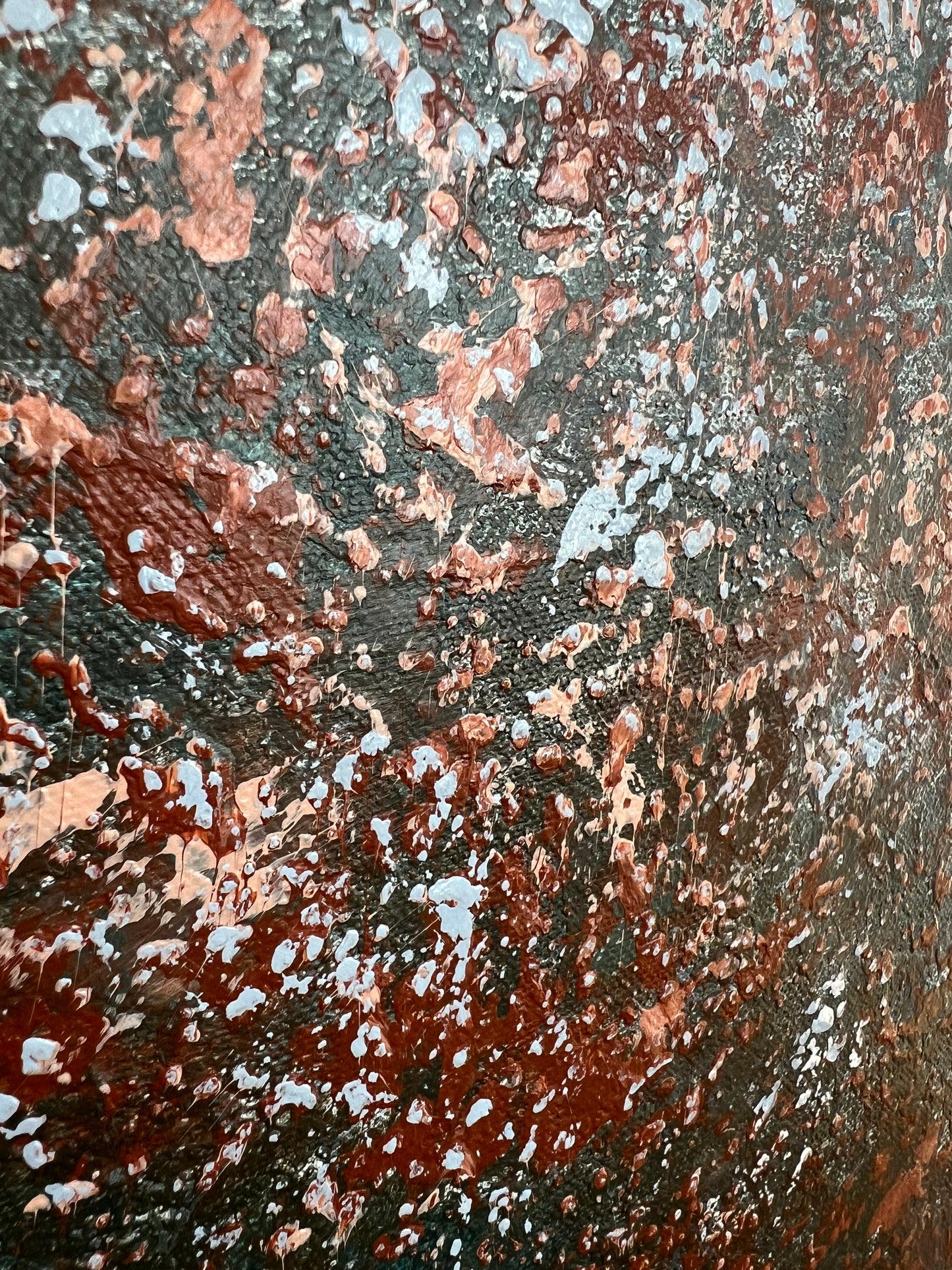 Abstraktus paveikslas "Žemės ir dangaus dialogas" 80*100cm