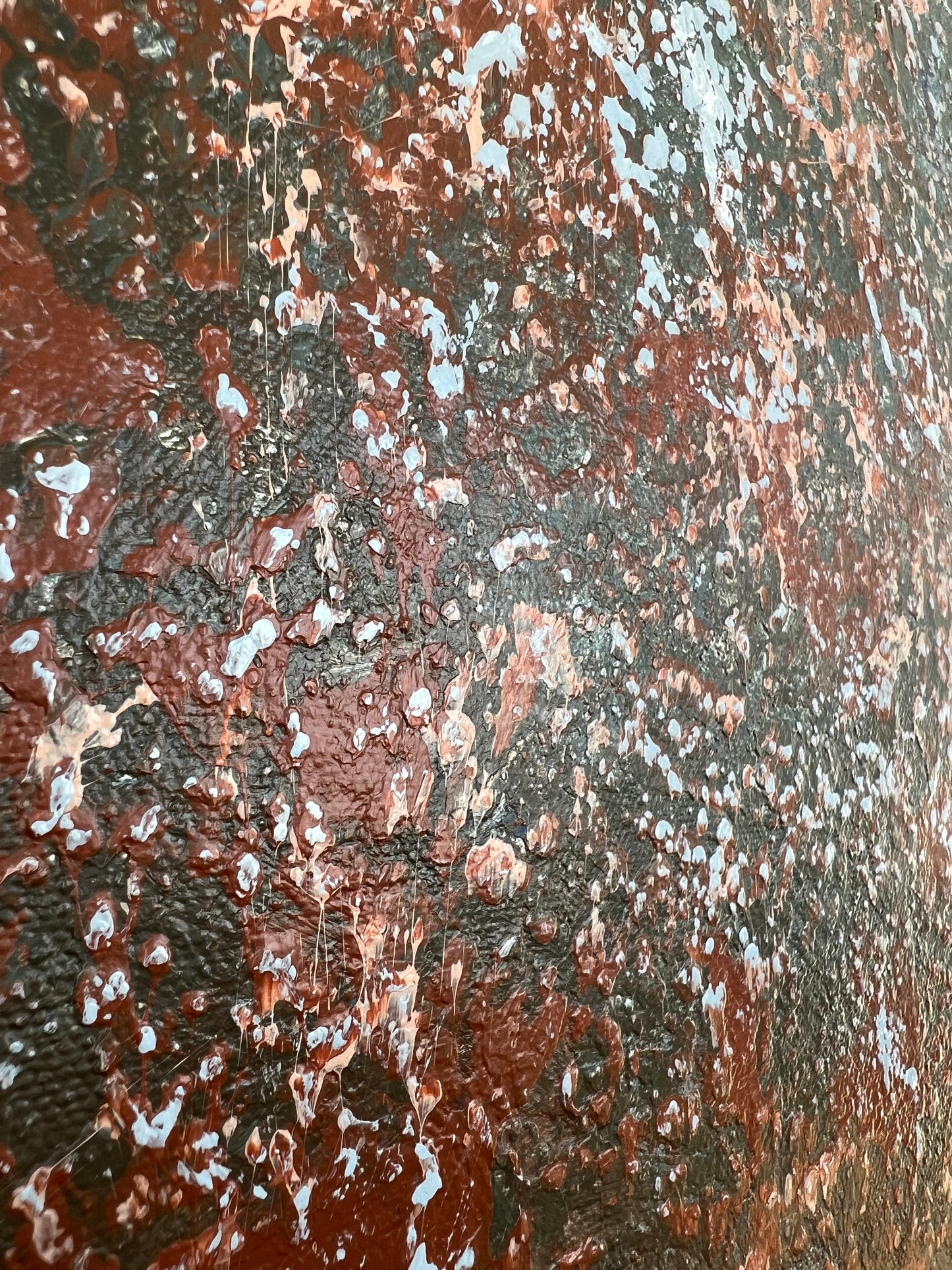 Abstraktus paveikslas "Žemės ir dangaus dialogas" 80*100cm