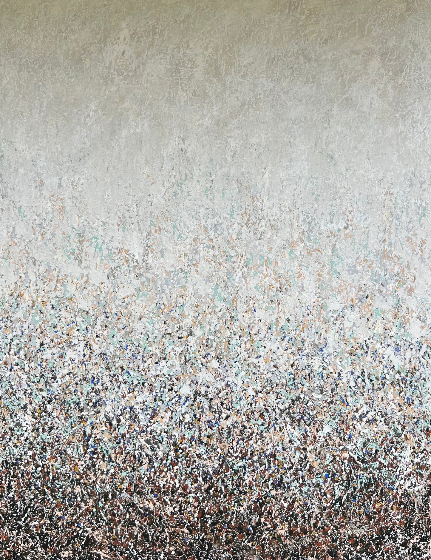 Abstraktus paveikslas "Ramybės šokis" 100*130cm