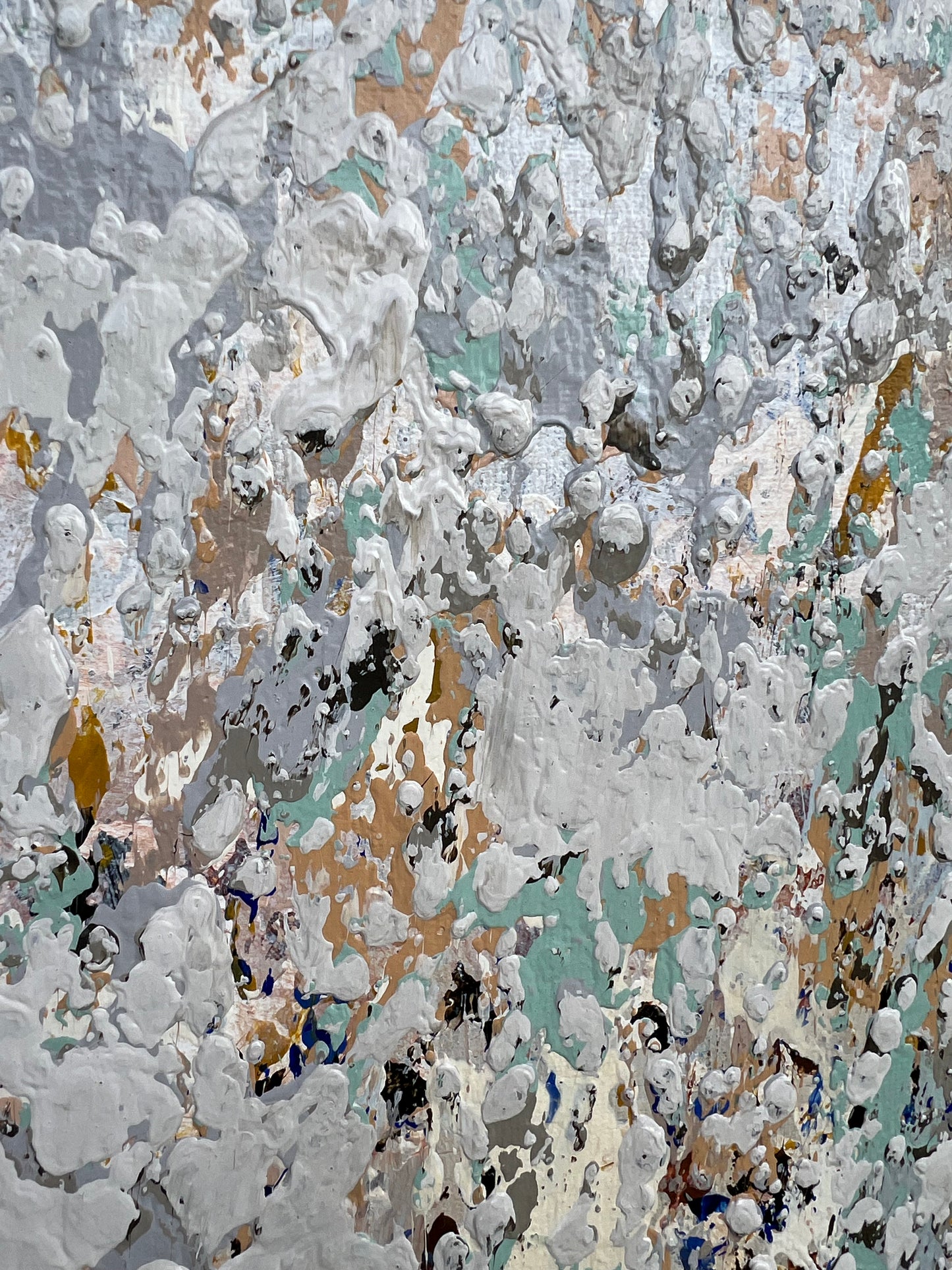 Abstraktus paveikslas "Ramybės šokis" 100*130cm