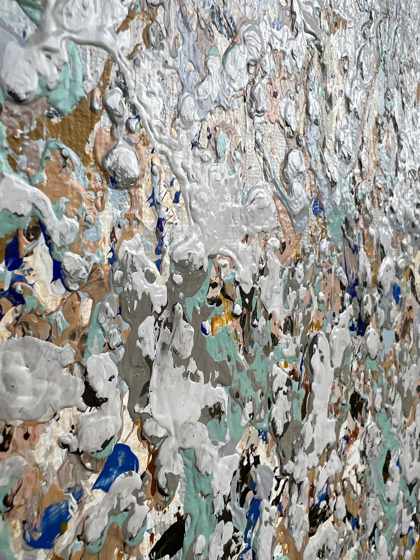 Abstraktus paveikslas "Ramybės šokis" 100*130cm