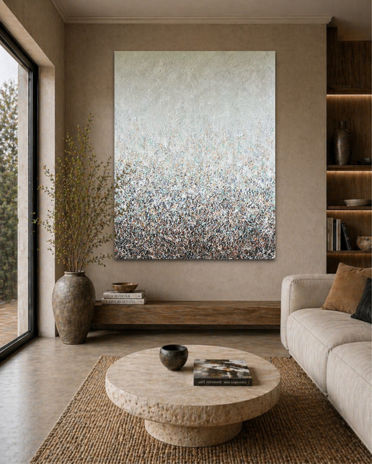 Abstraktus paveikslas "Ramybės šokis" 100*130cm