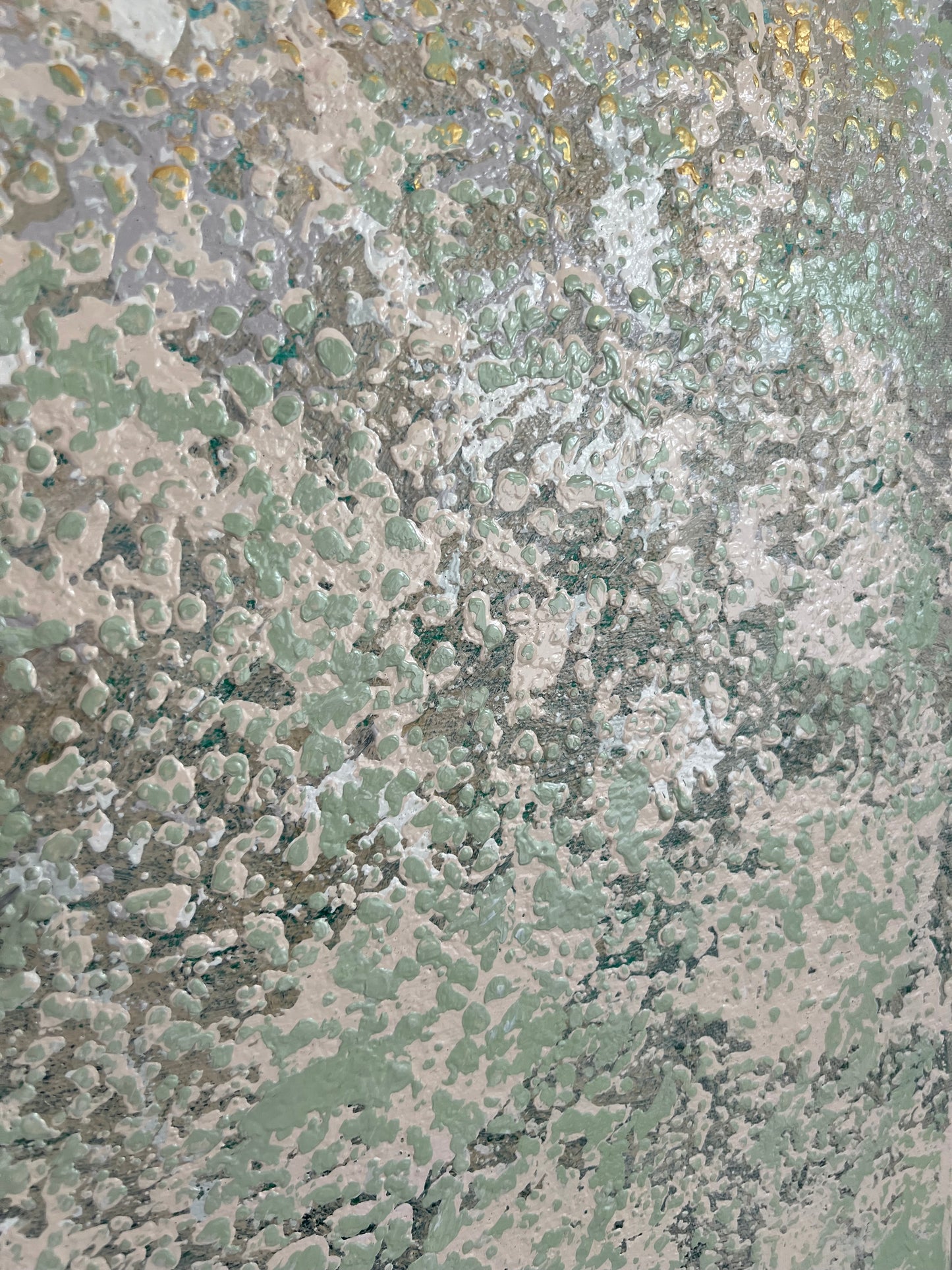 Vienetinis abstraktus paveikslas „Švelnumo galia“ 80x160 cm