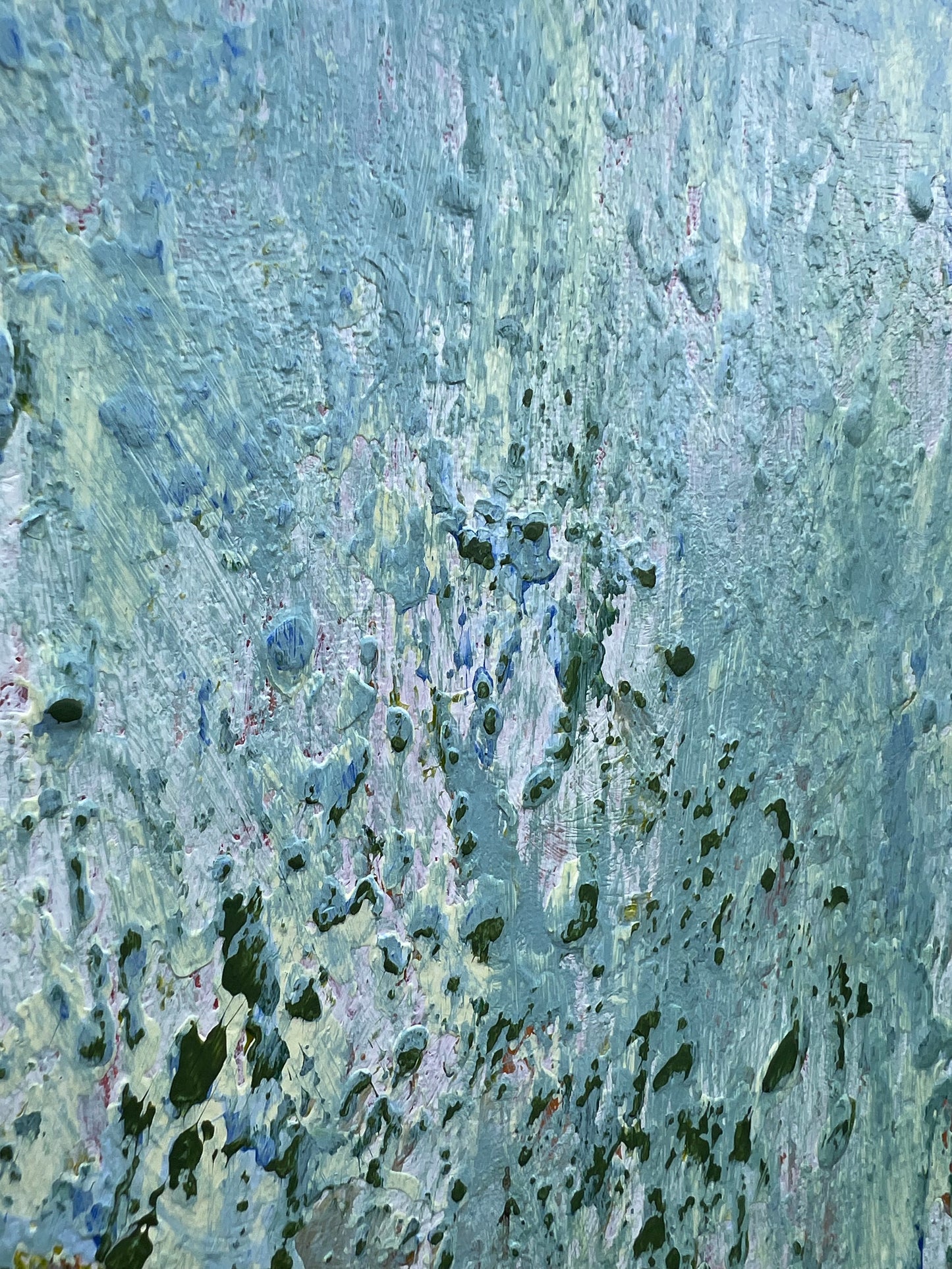 Modernus, abstraktus paveikslas "Miško pasaka" 100*130cm.
